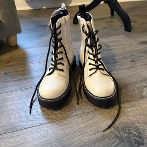 Sincerely Jules Lace-Up Boots